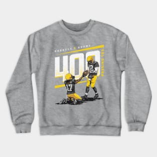 Aaron Rodgers Green Bay 400 Passing Touchdowns Crewneck Sweatshirt